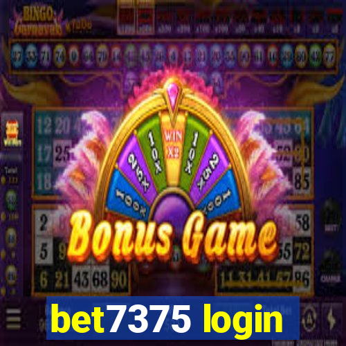 bet7375 login