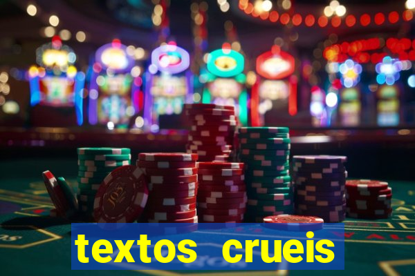 textos crueis demais pdf