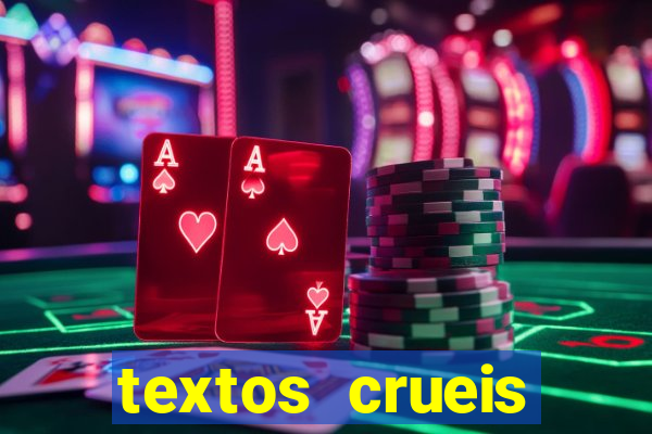 textos crueis demais pdf