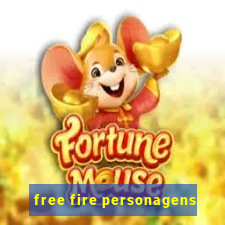 free fire personagens