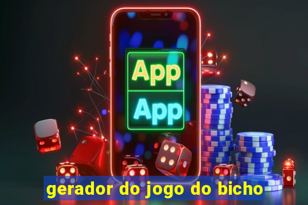 gerador do jogo do bicho