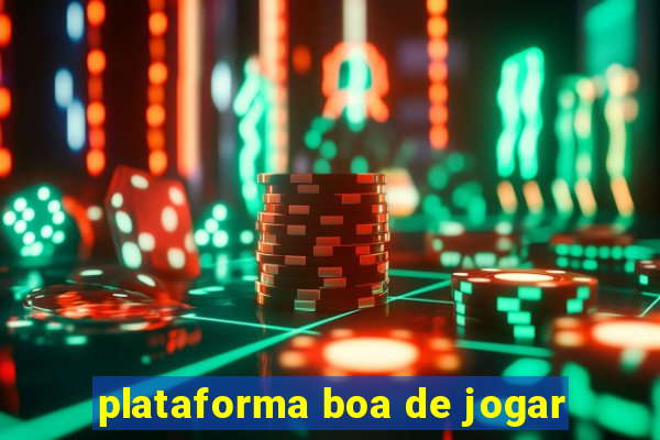 plataforma boa de jogar