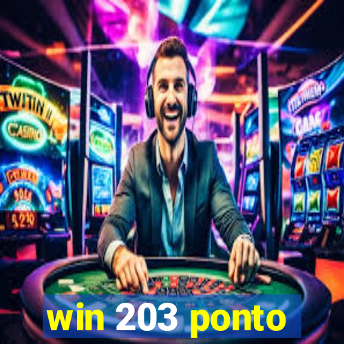 win 203 ponto