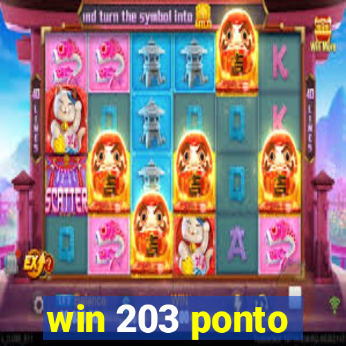 win 203 ponto