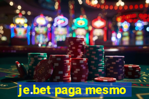 je.bet paga mesmo