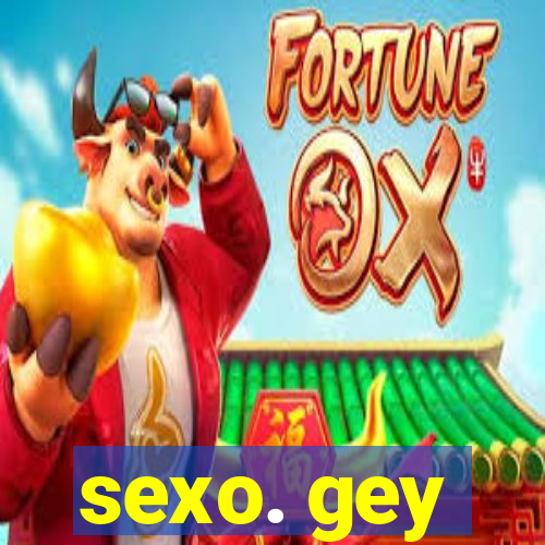 sexo. gey