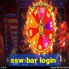 ssw bar login