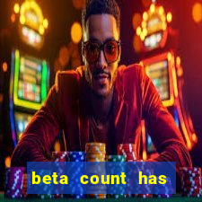 beta count has changed pt br