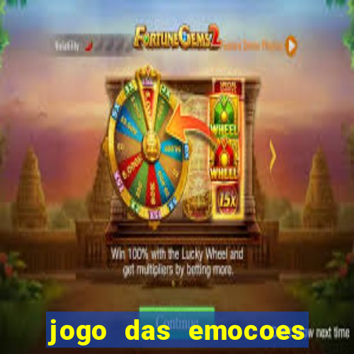 jogo das emocoes para imprimir