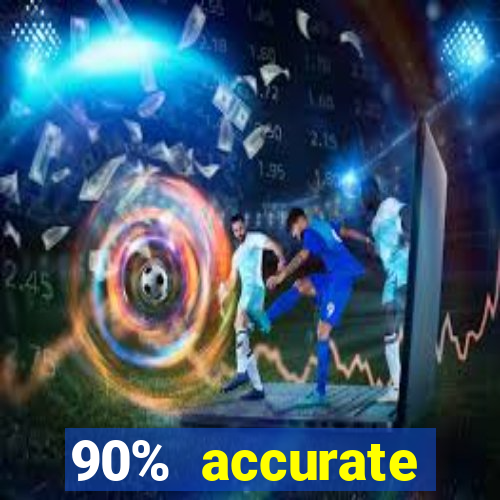 90% accurate football predictions