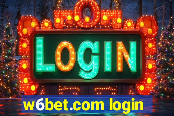 w6bet.com login