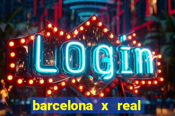 barcelona x real madrid ao vivo futemax