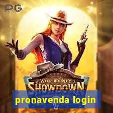 pronavenda login