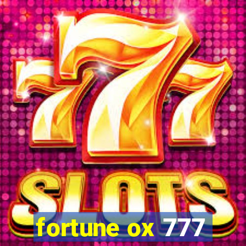 fortune ox 777