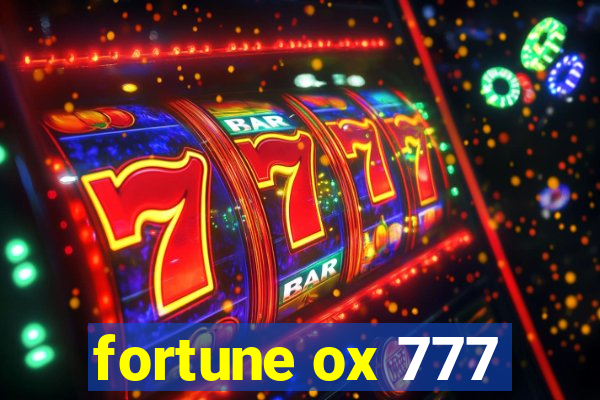 fortune ox 777