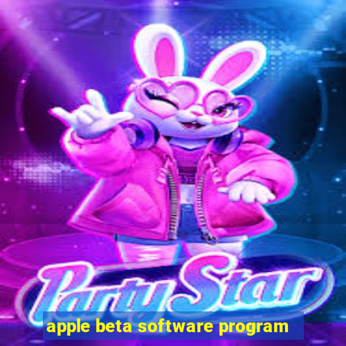 apple beta software program