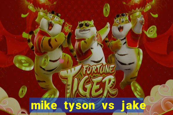 mike tyson vs jake paul assistir online