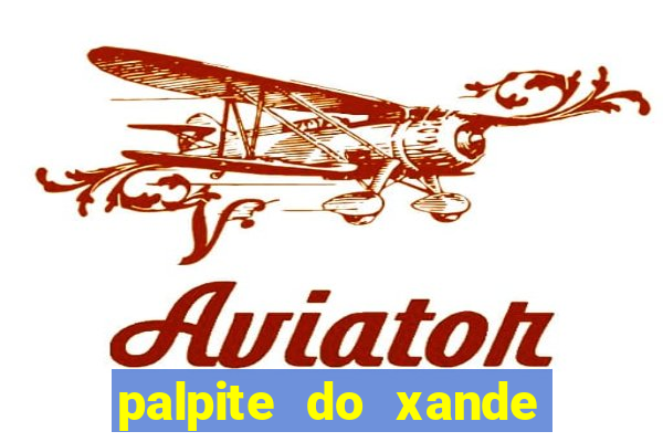 palpite do xande para hoje