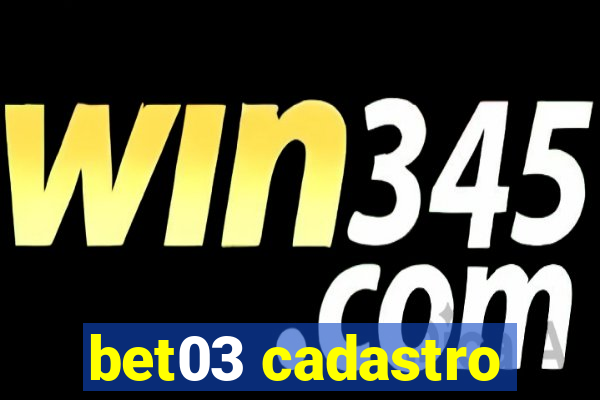 bet03 cadastro