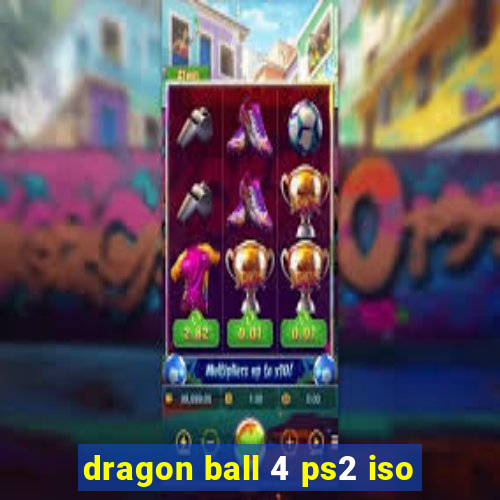 dragon ball 4 ps2 iso