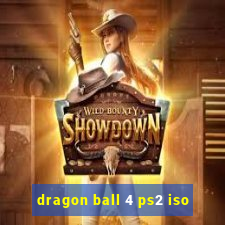 dragon ball 4 ps2 iso