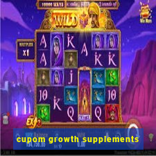 cupom growth supplements