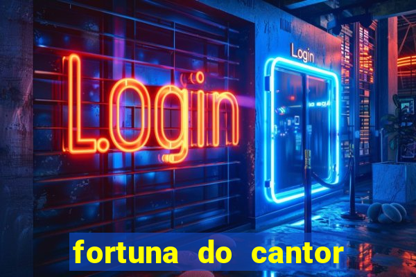 fortuna do cantor sorocaba 2024