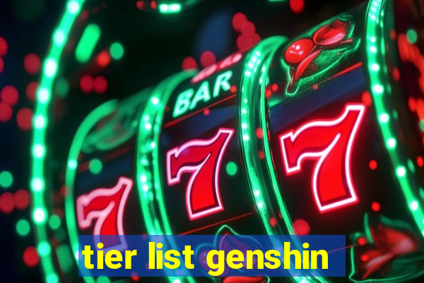 tier list genshin