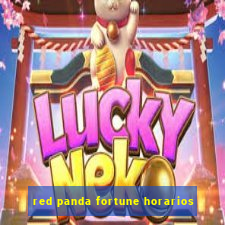 red panda fortune horarios