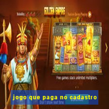 jogo que paga no cadastro