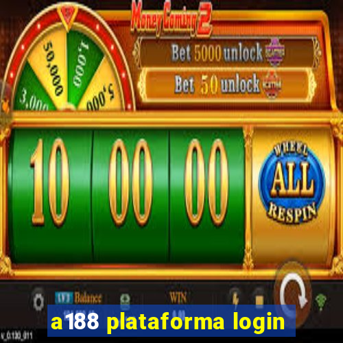 a188 plataforma login