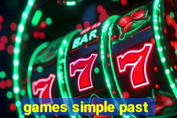 games simple past