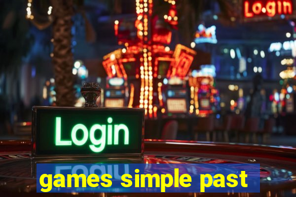 games simple past