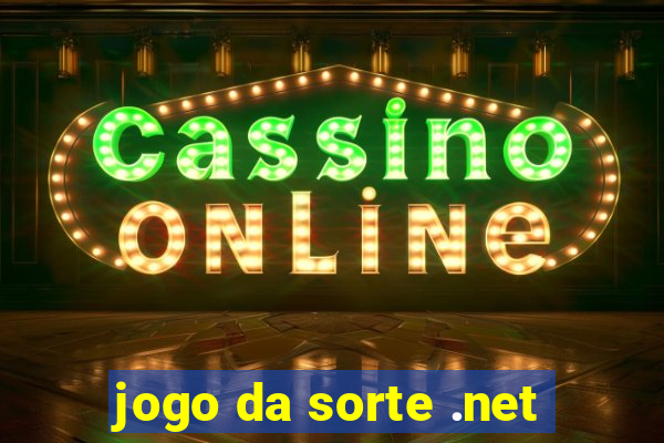 jogo da sorte .net