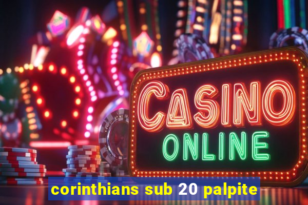 corinthians sub 20 palpite