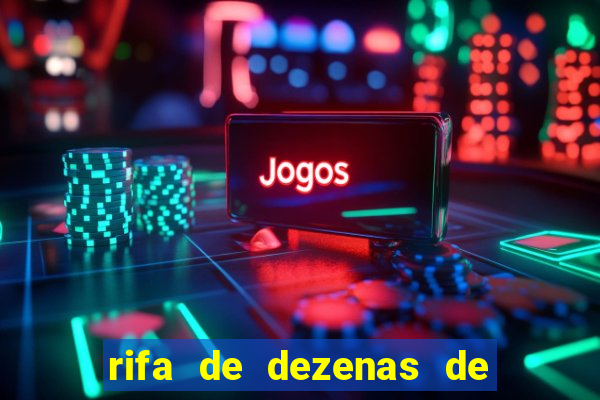 rifa de dezenas de 1 a 100