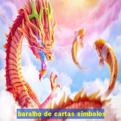 baralho de cartas simbolos