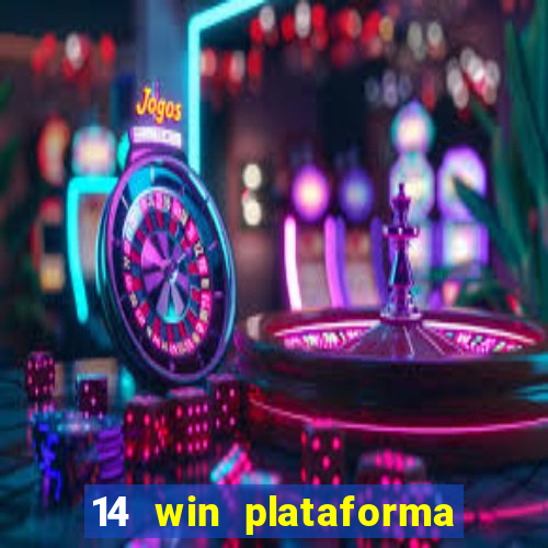 14 win plataforma de jogos