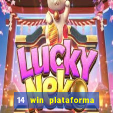 14 win plataforma de jogos