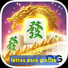 letras para grafite