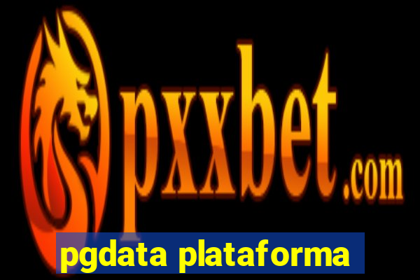 pgdata plataforma