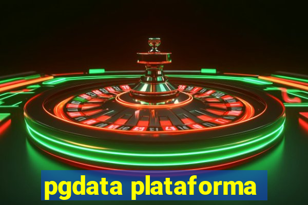 pgdata plataforma