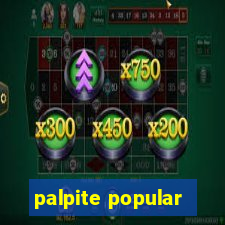 palpite popular