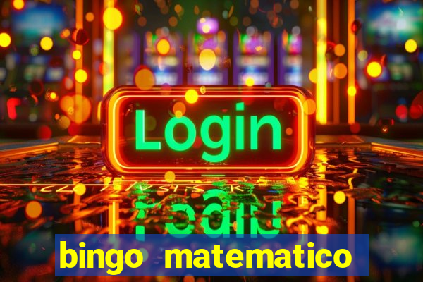 bingo matematico para ensino medio