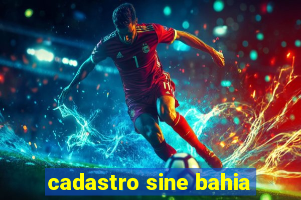 cadastro sine bahia