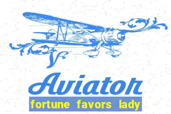 fortune favors lady nikuko legendado pt br