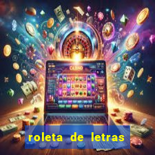 roleta de letras stop online