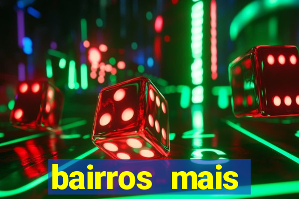 bairros mais perigosos de bh