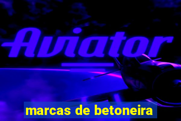 marcas de betoneira