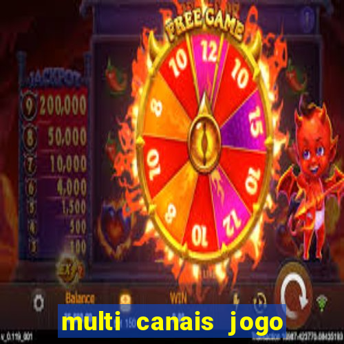 multi canais jogo do flamengo